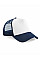 French Navy/White Junior Snapback Trucker