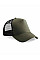 Olive/Black Junior Snapback Trucker