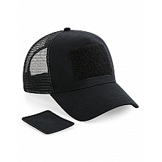 Black Patch Snapback Trucker