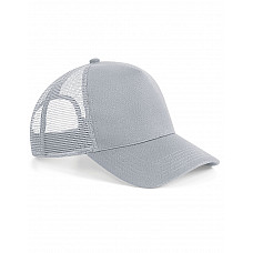 Light Grey Microknit Snapback Trucker