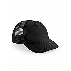 Black/Black Vintage Snapback Trucker