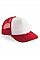 Classic Red/White Vintage Snapback Trucker