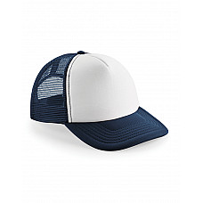 French Navy/White Vintage Snapback Trucker