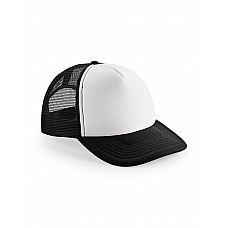 Black/White Junior Vintage Snapback Trucker