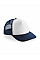 French Navy/White Junior Vintage Snapback Trucker