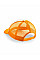 Orange/White Junior Vintage Snapback Trucker