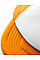 Orange/White Junior Vintage Snapback Trucker