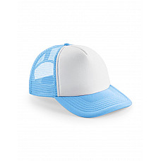 Sky/White Junior Vintage Snapback Trucker