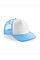 Sky/White Junior Vintage Snapback Trucker