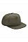 Olive Organic Cotton Unstructured 5 Panel Cap