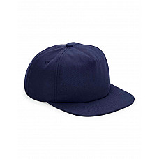 Oxford Navy Organic Cotton Unstructured 5 Panel Cap