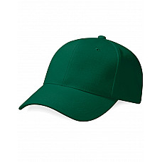 Forest Green Pro-Style Heavy Brushed Cotton Cap