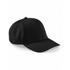 Black Urbanwear 6 Panel Cap