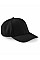 Black Urbanwear 6 Panel Cap