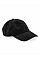 Black Organic Cotton 6 Panel Dad Cap