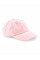 Powder Pink Organic Cotton 6 Panel Dad Cap