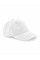 White Organic Cotton 6 Panel Dad Cap