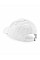 White Organic Cotton 6 Panel Dad Cap