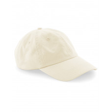 Beige Low Profile 6 Panel Dad Cap