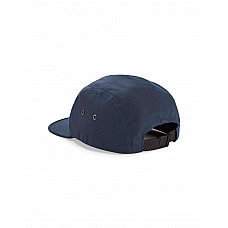 Navy Canvas 5 Panel Camper Cap