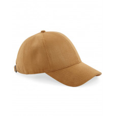 Caramel Faux Suede 6 Panel Cap