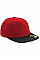 Classic Red/Black Original Flat Peak Snapback