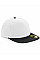 White/Black Original Flat Peak Snapback