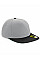 Grey/Black Original Flat Peak Snapback