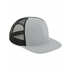 Graphite Grey/Black Original Flat Peak 6 Panel Trucker