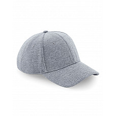 Heather Grey Jersey Athleisure Baseball Cap