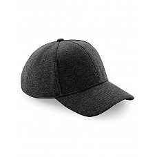 Heather Graphite Jersey Athleisure Baseball Cap