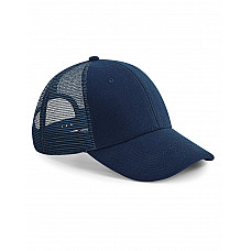 French Navy Jersey Athleisure Trucker