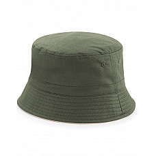 Olive/Stone Reversible Bucket Hat