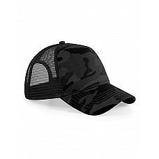 Midnight Camo Camo Snapback Trucker