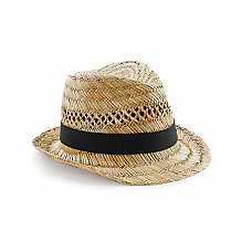 Natural Straw Summer Trilby