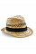 Natural Straw Summer Trilby