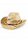 Natural Straw Cowboy Hat