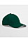 Bottle Green/ White EarthAware® Classic Organic Cotton 6 Panel Cap - Sandwich Peak