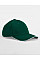 Bottle Green/ White EarthAware® Classic Organic Cotton 6 Panel Cap - Sandwich Peak