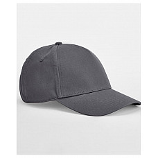 Graphite Grey EarthAware® Classic Organic Cotton 5 Panel Cap