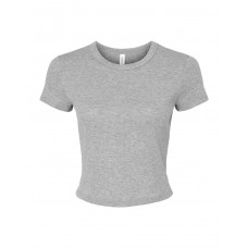 Athletic Heather Women's Micro Rib Baby Tee