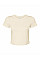 Solid Natural Blend Women's Micro Rib Baby Tee