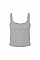 Athletic Heather Women's Micro Rib Strap Tank