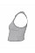 Athletic Heather Women's Micro Rib Muscle Crop Tank