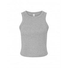 Athletic Heather Women's Micro Rib Racer Tank