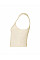 Solid Natural Blend Women's Micro Rib Racer Tank