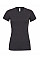 Dark Grey Heather Women's Relaxed Heather Jersey Short Sleeve Tee