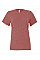 Heather Mauve Women's Relaxed Heather Jersey Short Sleeve Tee