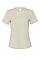 Heather Natural Women's Relaxed Heather Jersey Short Sleeve Tee