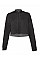 Dark Grey Heather Women's Cropped Fleece Hoodie